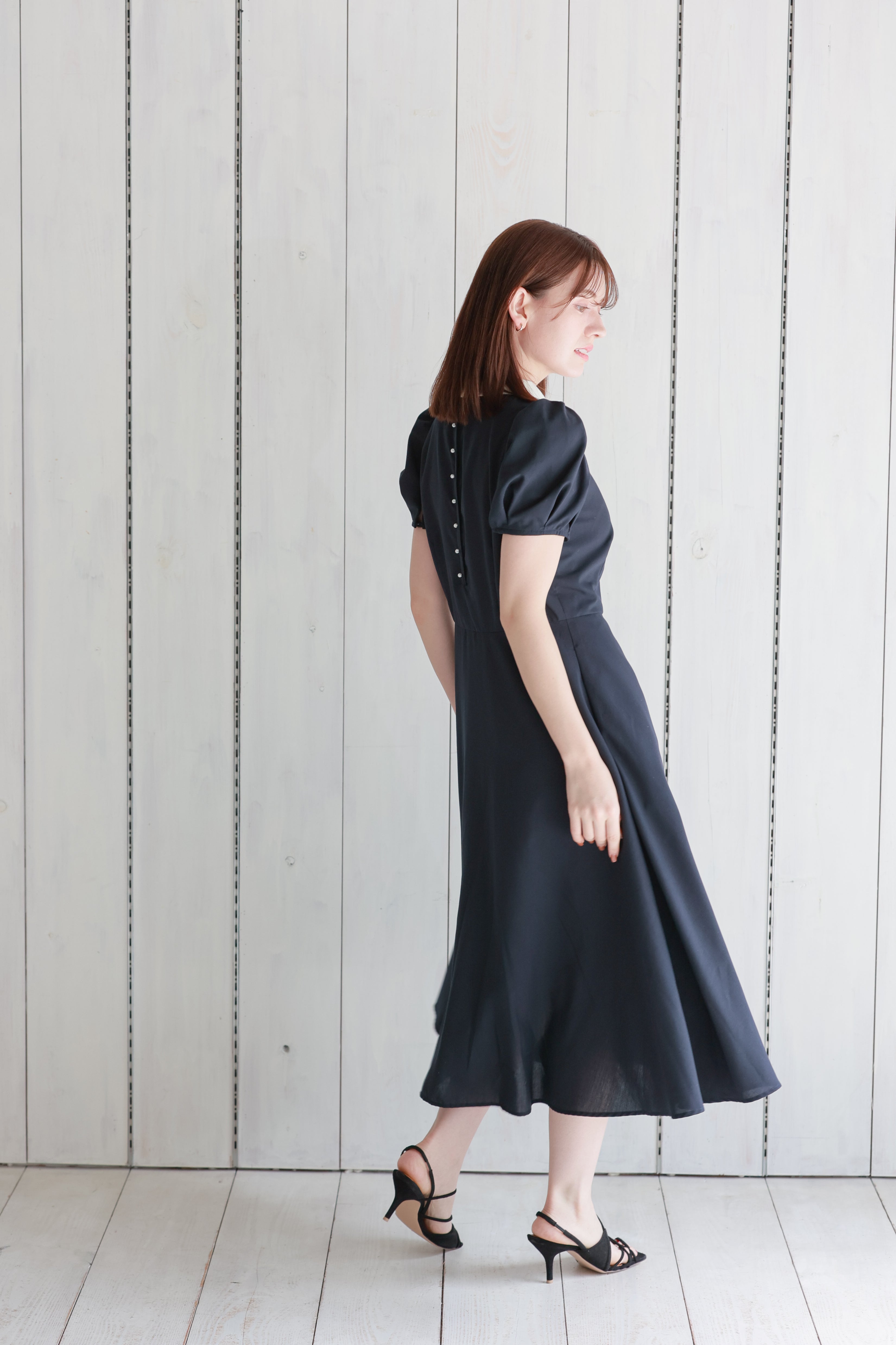 フレアドレス ネイビー – MELETY