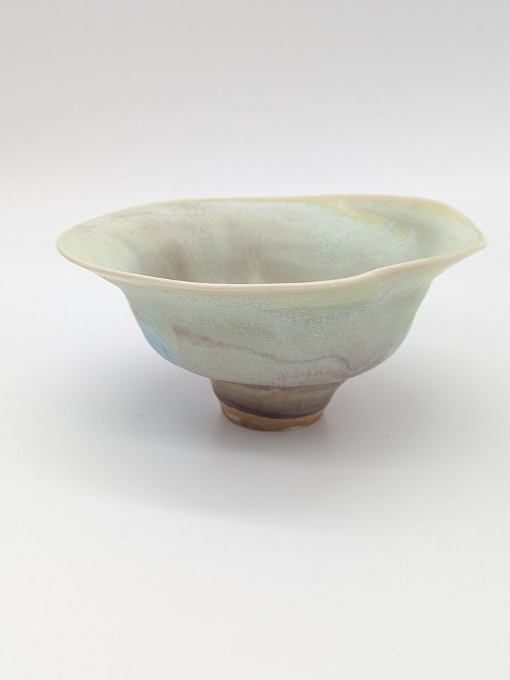 Shiren Travel Tea Bowl — Asagi