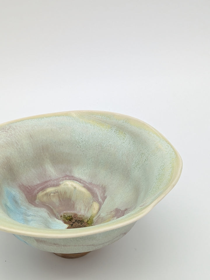 Shiren Travel Tea Bowl — Asagi